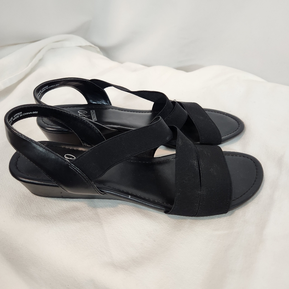 MPO Stretch Wedge sandals 9M